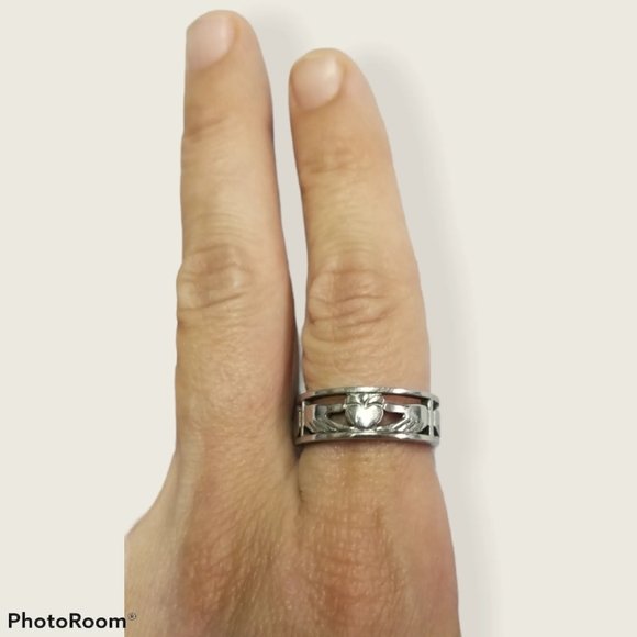 Unisex irish clatter ring - Picture 3 of 7